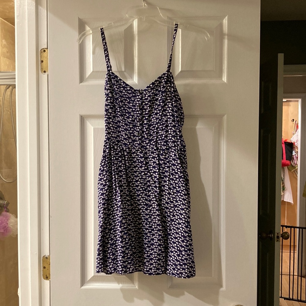 Casual summer spaghetti strap dress
